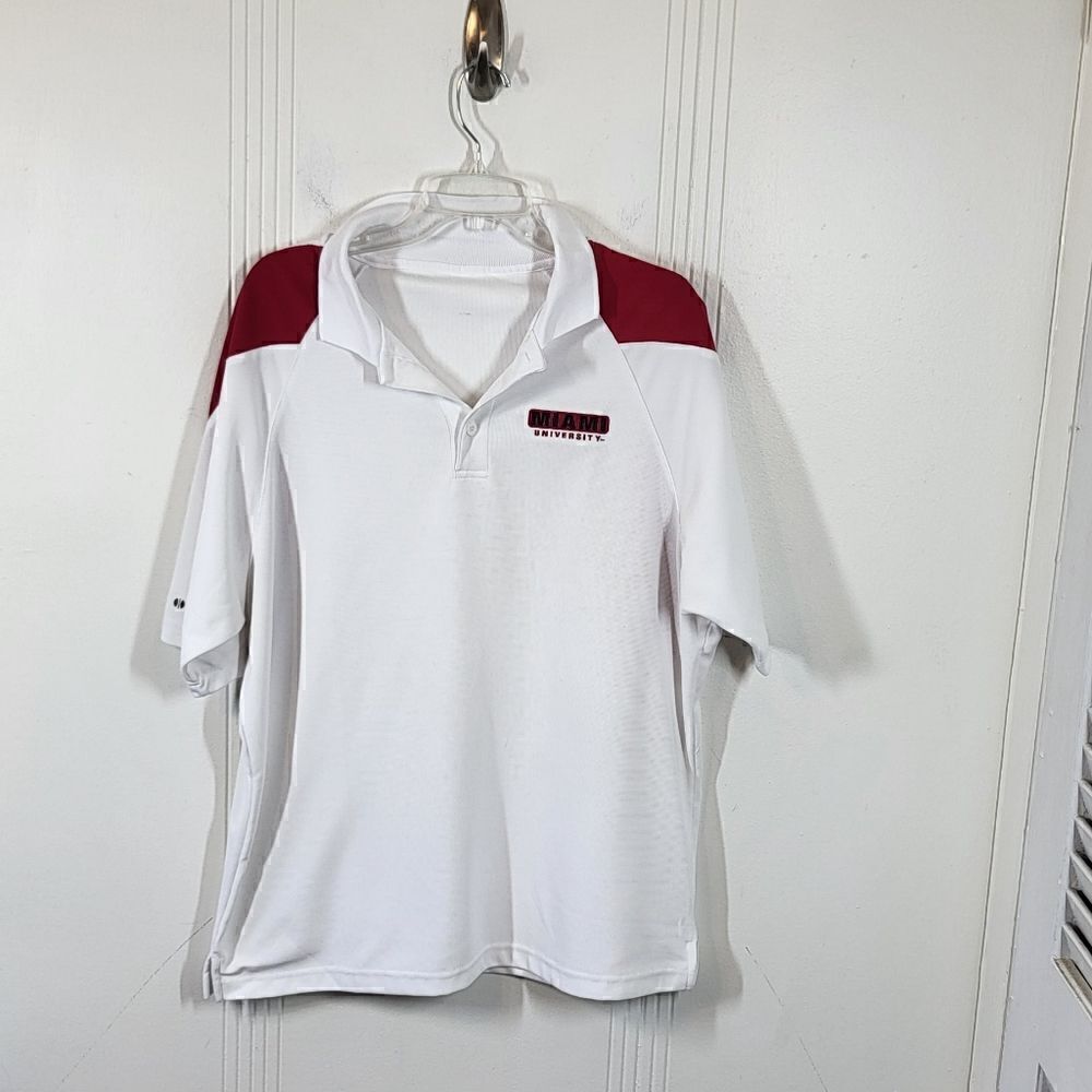 Miami University Men's White & Red Jersey